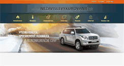 Desktop Screenshot of nezavislekurenieaut.sk